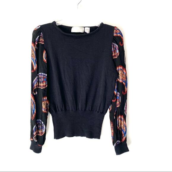 Vintage Evan Picone Metallic Lame Merino Sweater - Picture 1 of 7